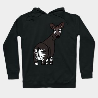 Okapi - cartoon style Hoodie